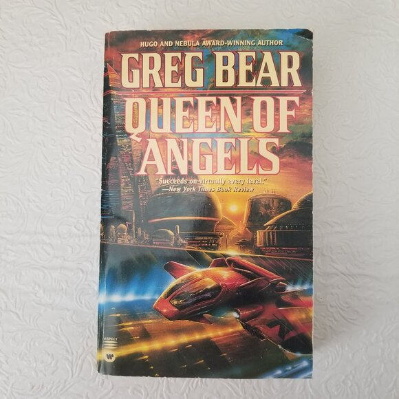 Lot of 6 Vtg Greg Bear Paperback Books Queen of Angels Morning Mars Anvil of Sta - Picture 3 of 11